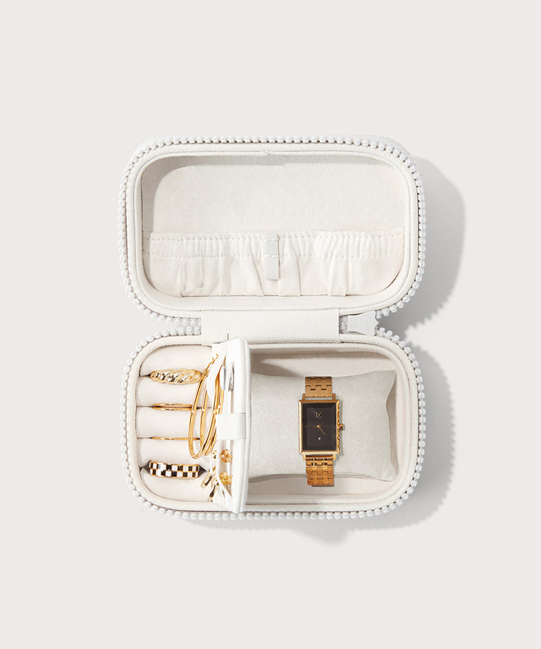 Frankie Jewelry Case in Moonbeam. Small - Image 3