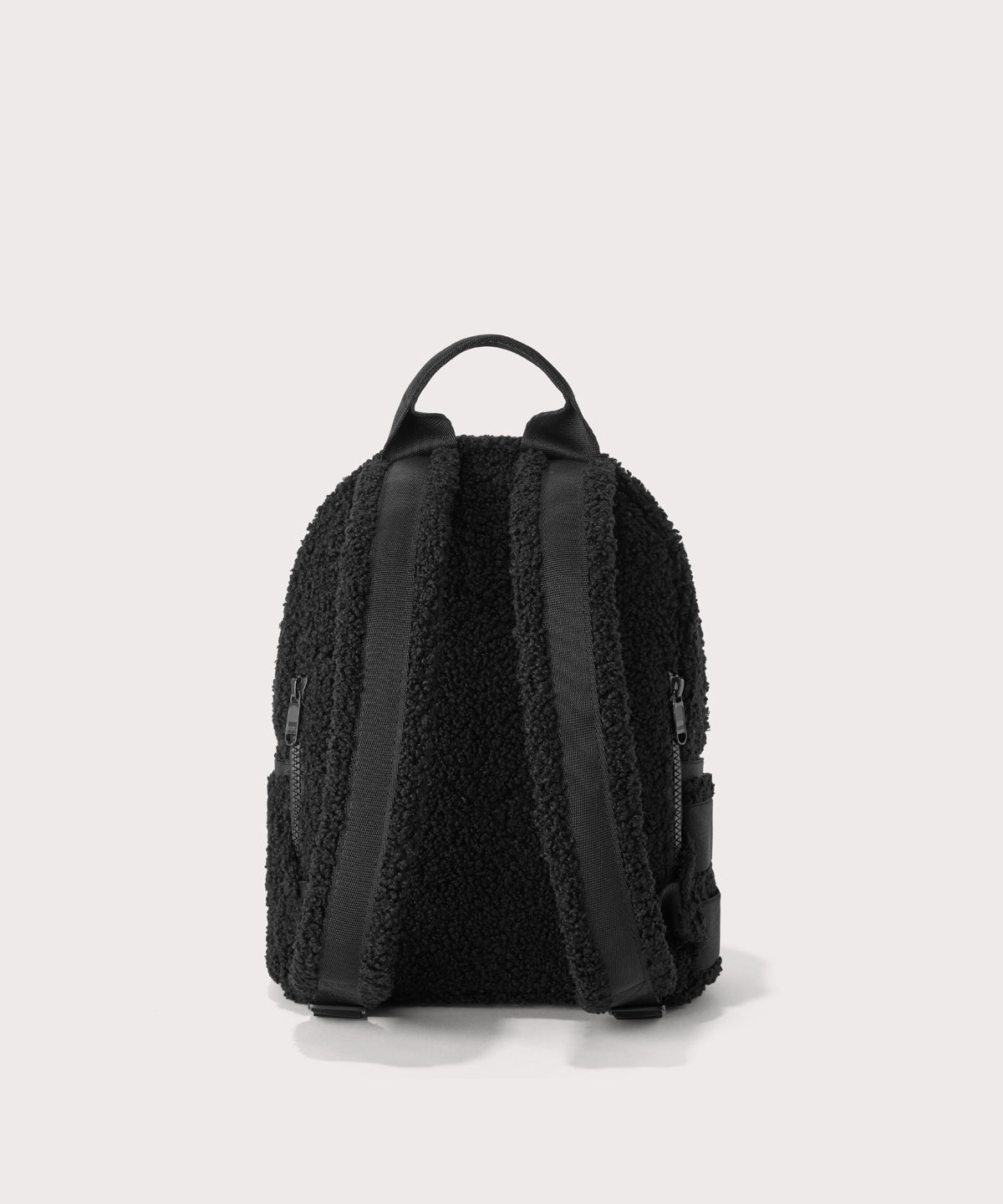 Dakota Backpack in Onyx Shearling . Small - Image 5