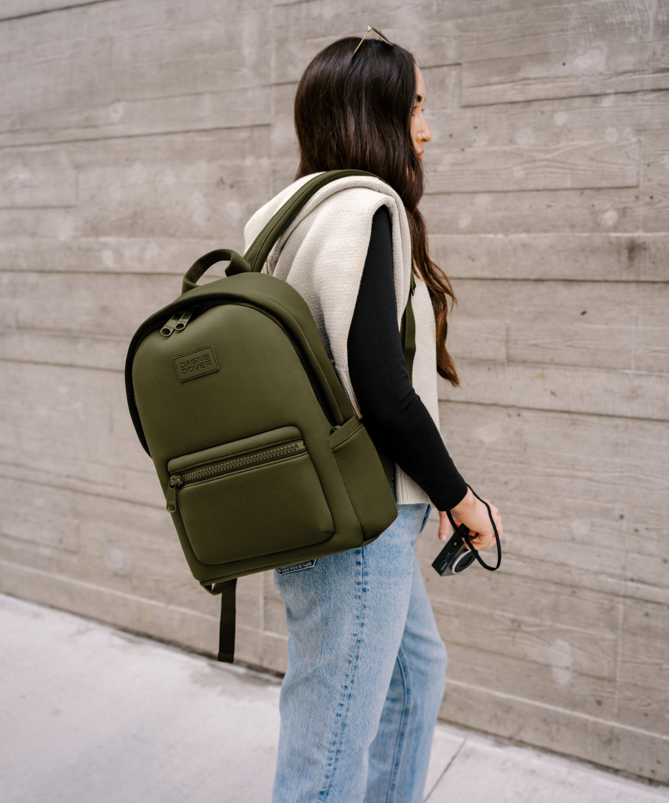 Dakota Backpack in Camel. Medium - Image 2