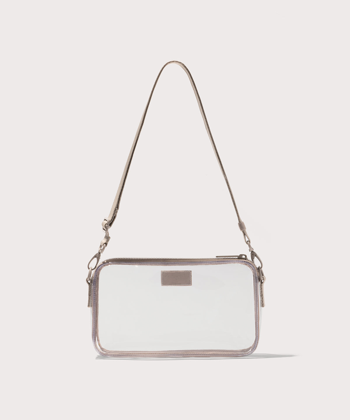 Nora Stadium Shoulder Bag in Clear - Image 5