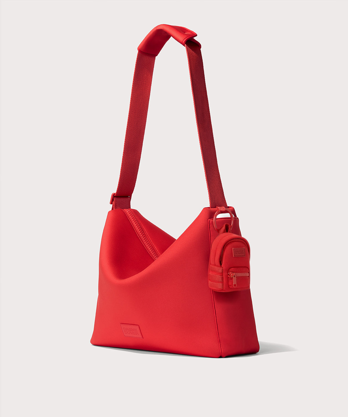 Enzo Messenger Bag in Cherry - Image 6