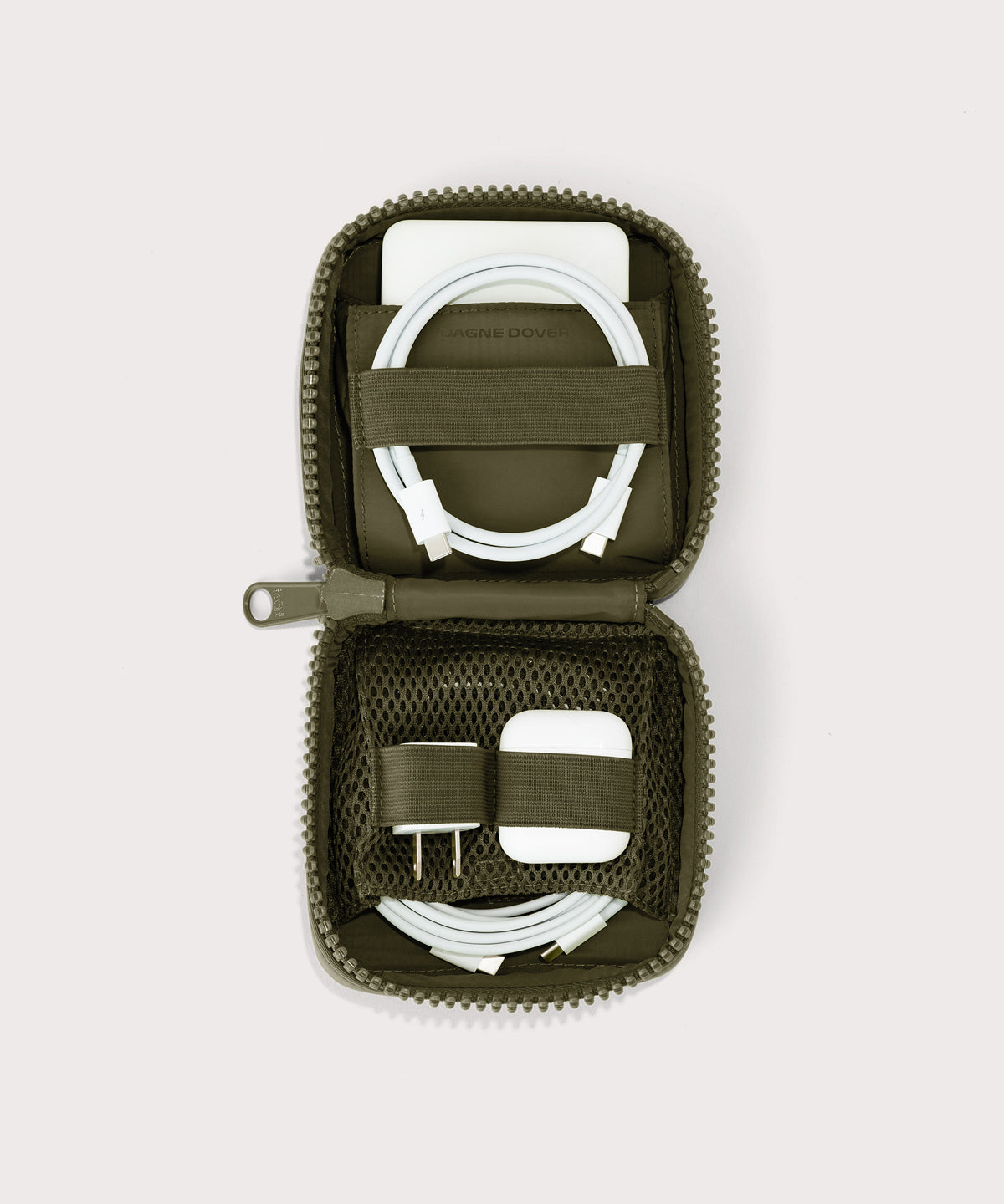 Arlo Tech Organizer in Dark Moss. Small - Image 2