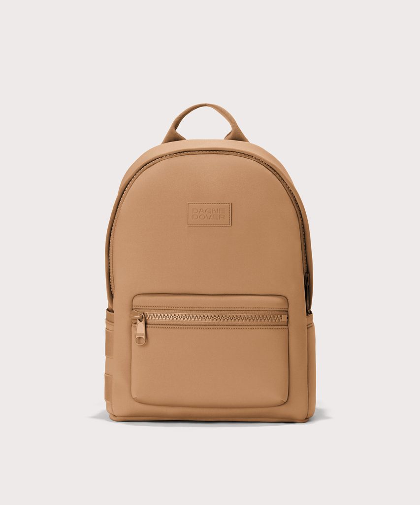 Dakota Backpack in Camel. Medium
