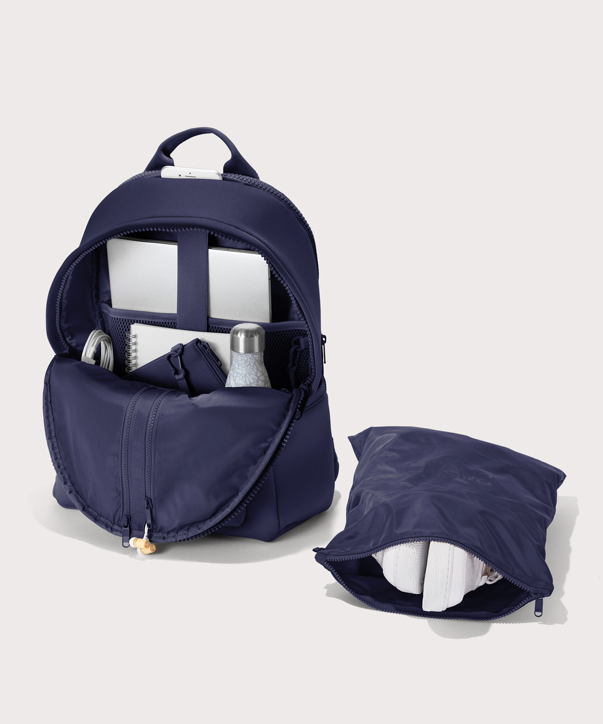 Dakota Backpack in Storm. Large - Image 3