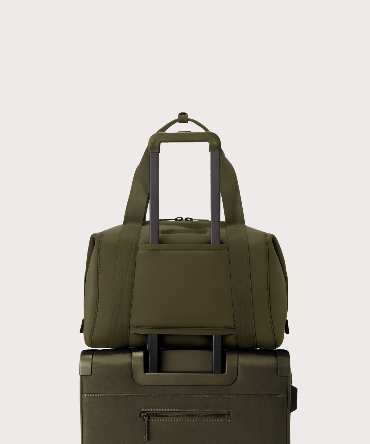 Landon Carryall in Dark Moss. Large - Image 8