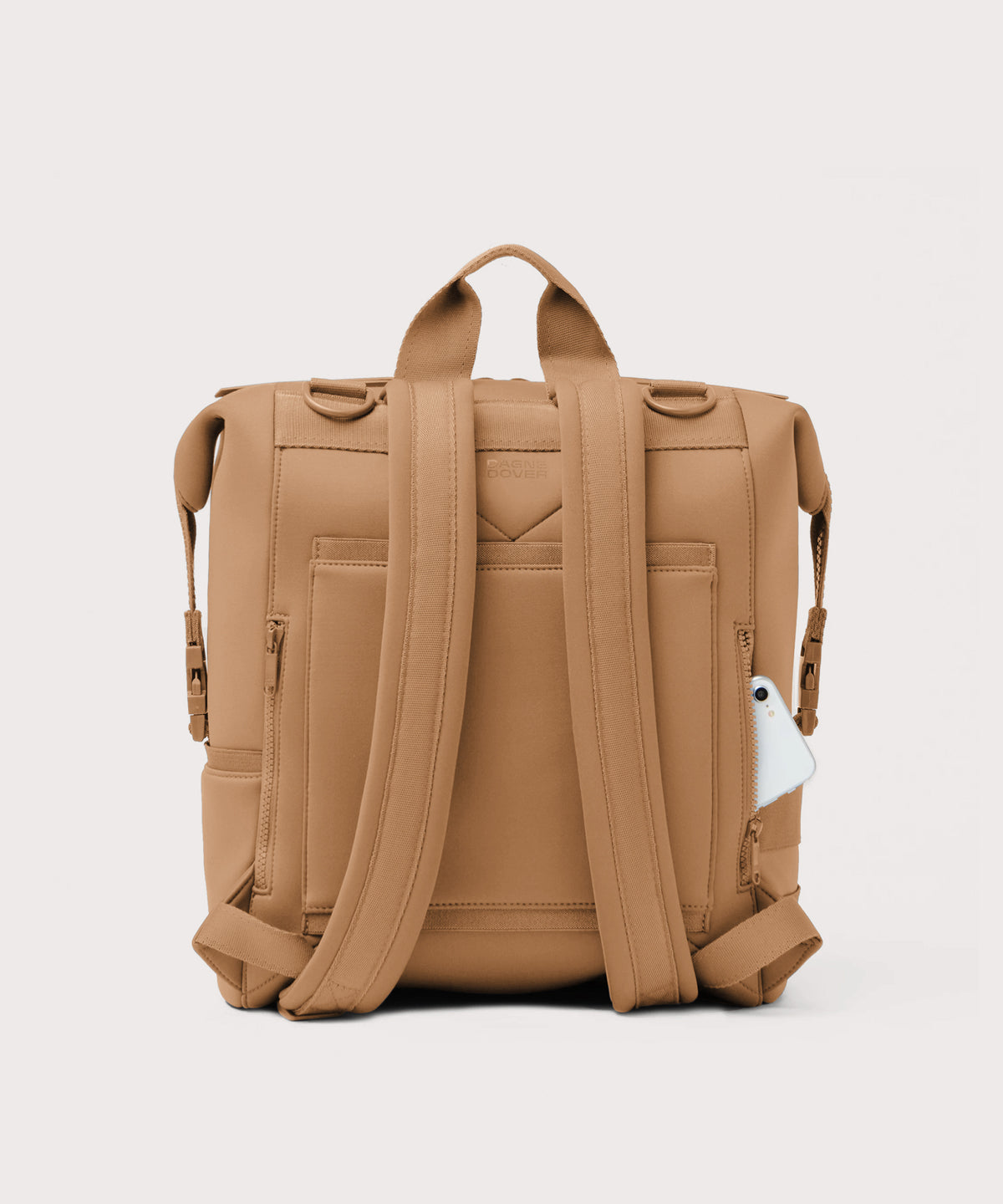 Indi Diaper Backpack in Camel. Large - Image 5