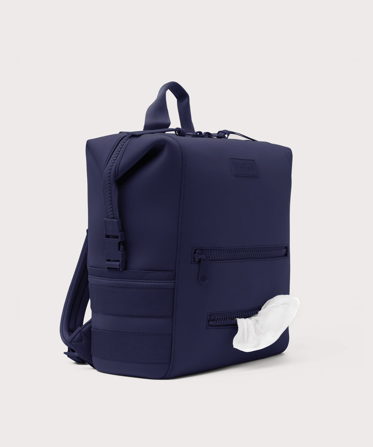 Indi Diaper Backpack in Storm. Large - Image 7
