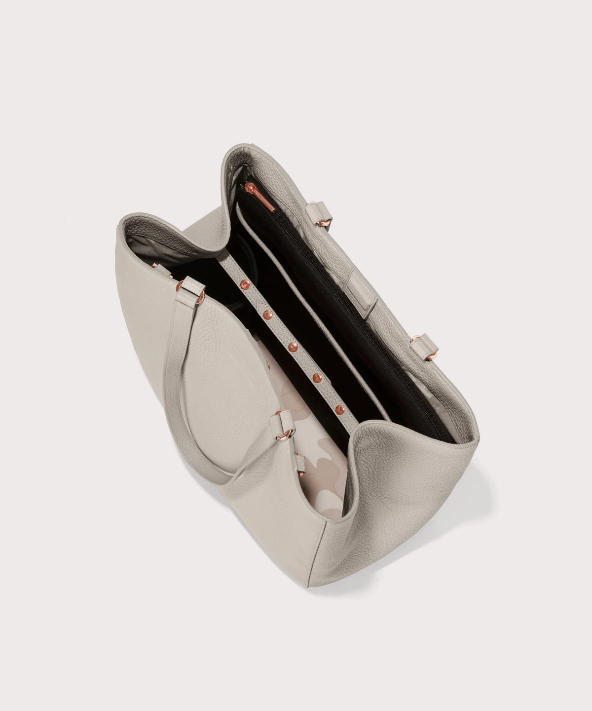 Allyn Tote in Bone. Large - Image 6