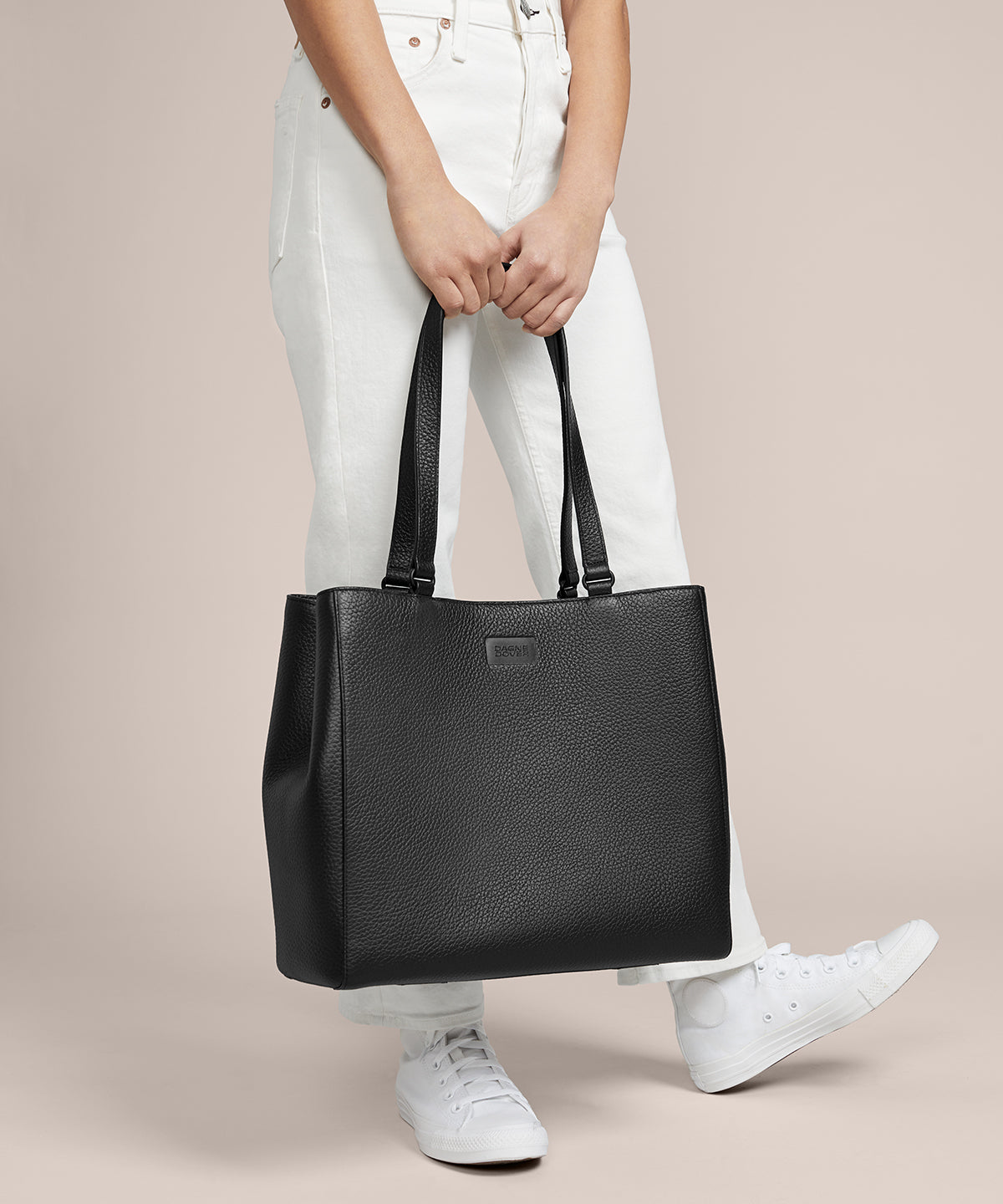 Allyn Tote in Bone. Medium - Image 8