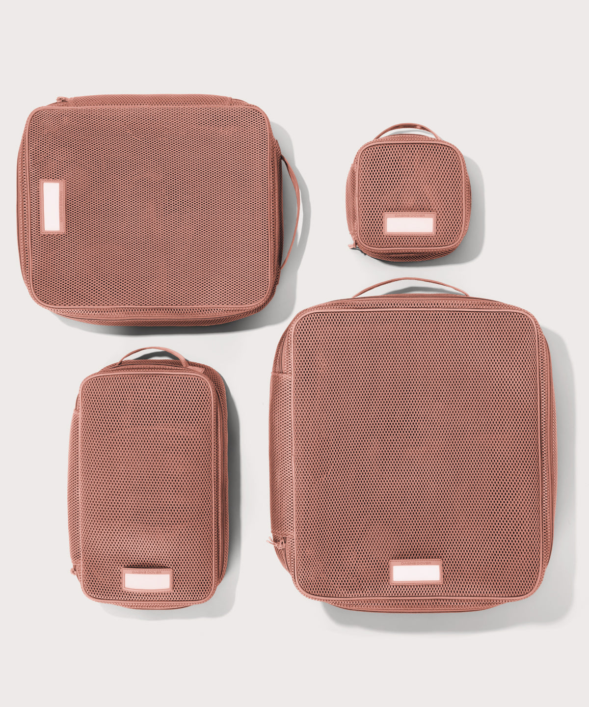 Roma Packing Cube in Warm Dust Air Mesh. Large - Image 5