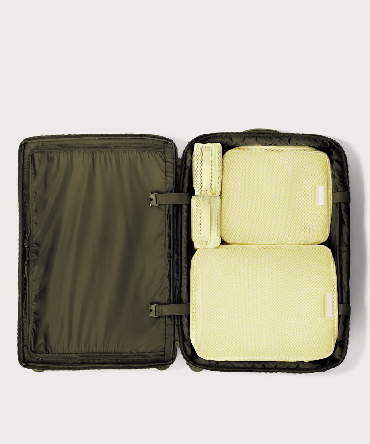 Roma Packing Cube in Citrine Air Mesh. Large - Image 4