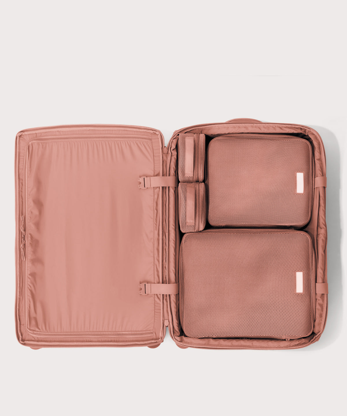 Roma Packing Cube in Warm Dust Air Mesh. Large - Image 4